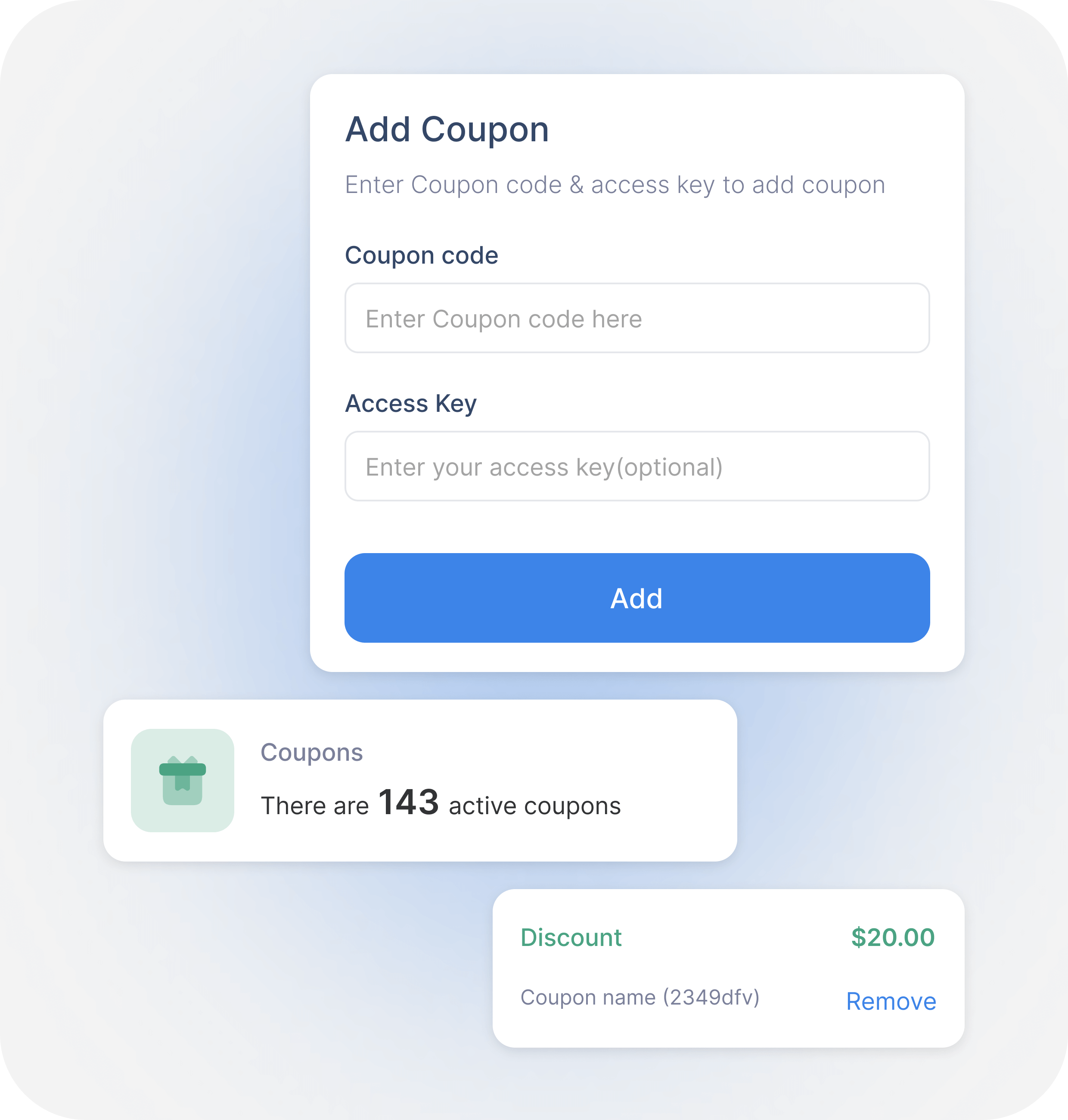 17. Coupons