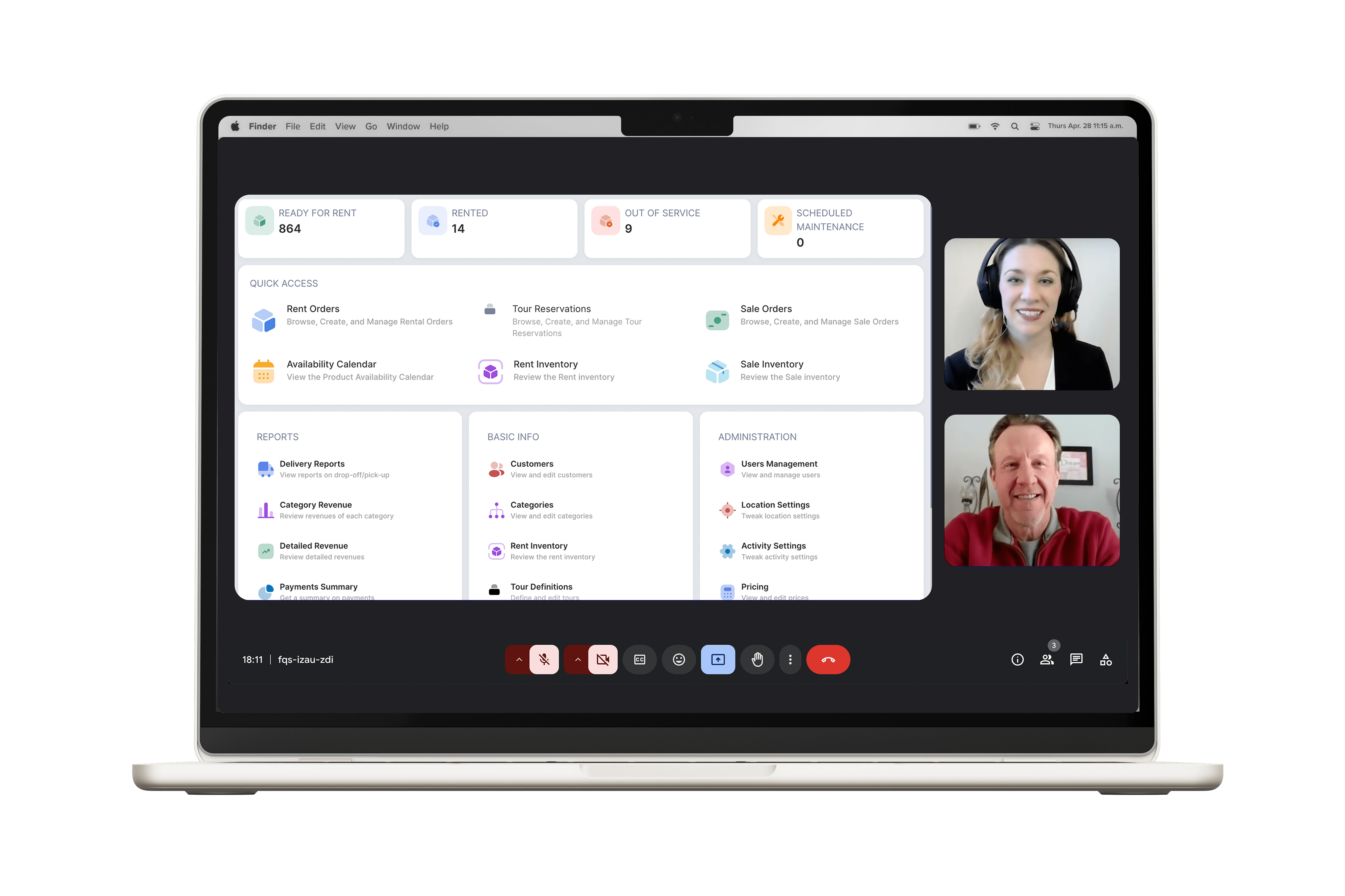 Rentrax Demo Meeting