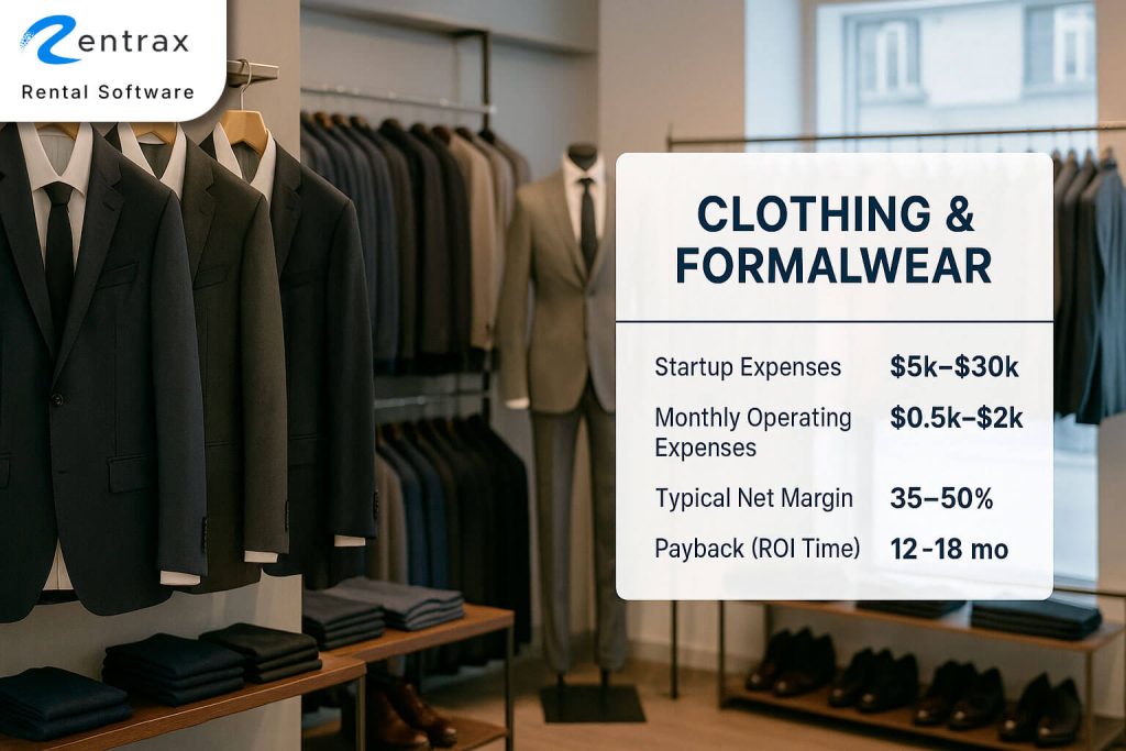 Best Rental Business Ideas - #2 Clothing and Formalwear rental business ideas